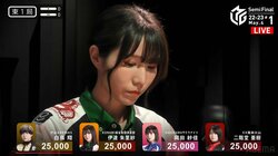 人気女流雀士がプレッシャーを戦う舞台裏 膝を抱える姿に「緊張してるのかな」「伊達ちゃんならやれる！」／麻雀・Mリーグ