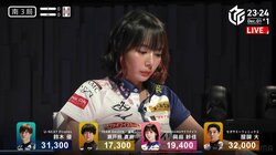 ネイルとリングが輝く白い指 美麗雀士の激しいツモとのギャップがファンに突き刺さる「神かよ！」／麻雀・Mリーグ