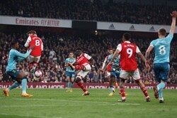 首位アーセナル、土壇場で追いつき最下位サウサンプトンとドロー…痛恨のリーグ3戦未勝利に