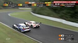 そこでいくか！日本最速のGRスープラ、“意表をつく”オーバーテイクが話題沸騰 相棒も口あんぐり「なぜこんなに速いのか」