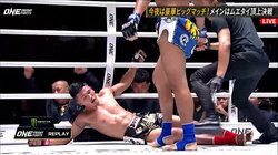 「危険でクレイジー」ファンも“ドン引き”の衝撃KO カウンターのヒジに「一発で決めた」「爆ヒジだ！」