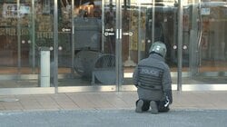 「クマがビルに入ってきた」青森市の商業施設に出没 捕獲のため箱罠設置