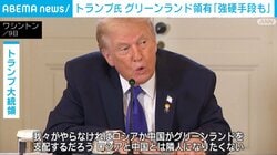 トランプ氏 グリーンランド領有「強硬手段も」