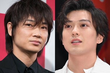 色気だだ漏れ」「かっこいいの渋滞」綾野剛、新田真剣佑とのイケメン2