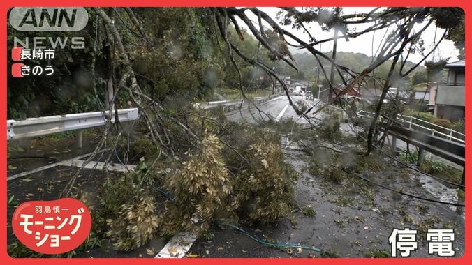 全国各地で“荒天”　首都圏で未明に大雨・落雷…　長崎では停電も 1枚目