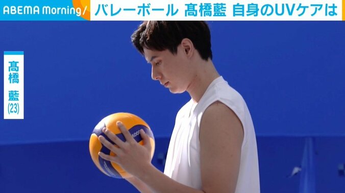 バレーボールの高橋藍選手（23）