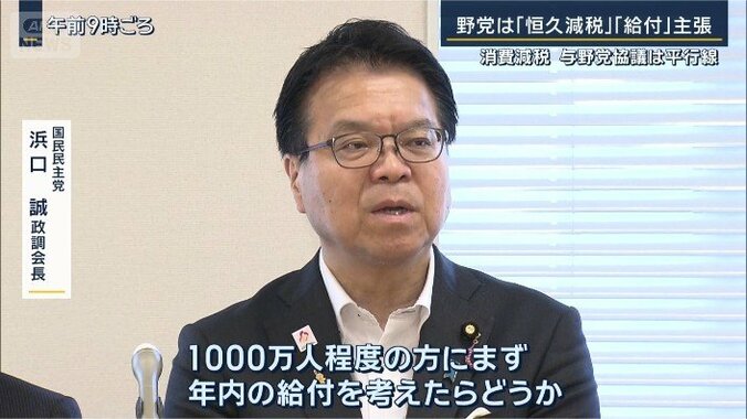 浜口誠政調会長