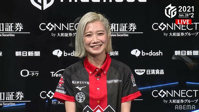 頼れるお姉ちゃん 二階堂瑠美、妹のラスを即帳消しのトップ「皆さんの応援、届いてます！」／麻雀・Mリーグ 1枚目