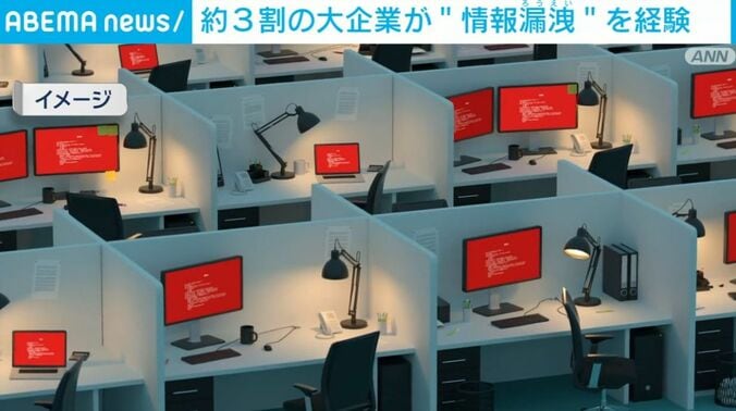情報漏洩（イメージ）