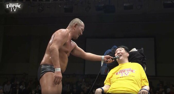 ファン感涙の一コマ