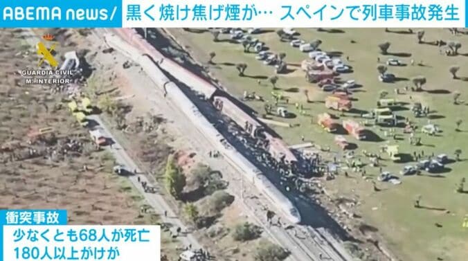 上空から撮影された車両