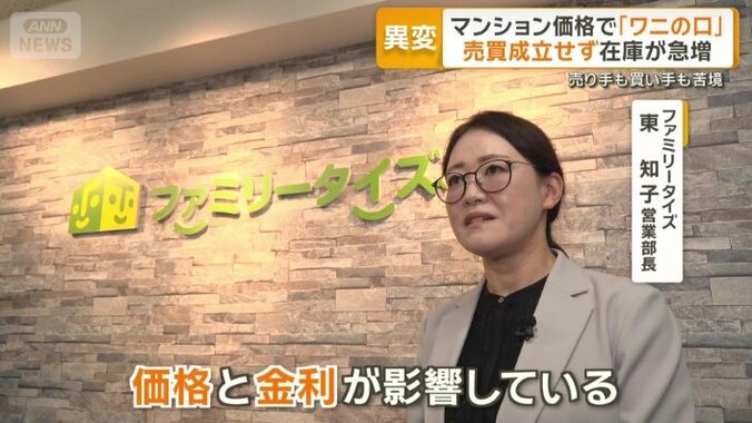 ファミリータイズ　東知子営業部長