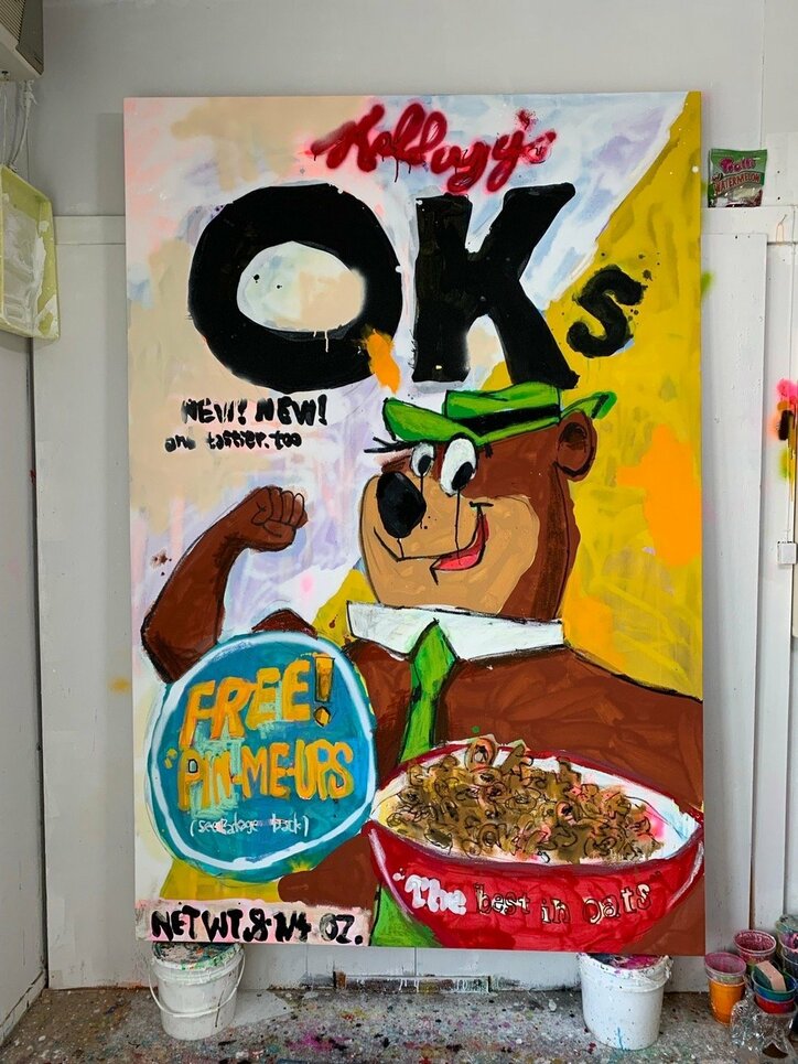 ”KINJOとKOMI” 異なるシーンで創作活動を続ける二人展「OUT OF BANK」が青山にて開催！！