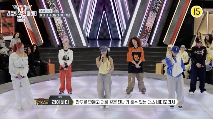 『WORLD OF STREET WOMAN FIGHTER』／(C)CJ ENM Co., Ltd, All Rights Reserved