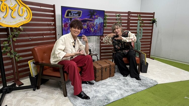 写真・画像】岡本信彦＆八代拓が過激企画を一刀両断！八代は青唐辛子の