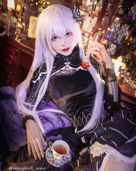 品質のいい エキドナ 衣装 リゼロ コスプレ コスチューム Re:ゼロから始める異世界生活