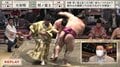 元若乃花「行司さんに当たりましたね」 照ノ富士、無傷の8連勝 土俵際であわや…