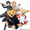 【画像】「SAO」衣装付きキリト&アスナのテディベア