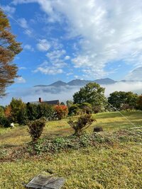 スザンヌ『雲海が、、、』