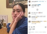 「すんごく眠かった時」安達祐実、頬杖ついたキュートな写真を公開