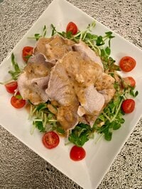 武田久美子『豚しゃぶサラダ』