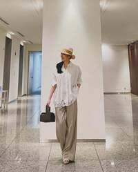 AHN MIKA『私服！イタリア避暑地のゆったりスタイルで！』