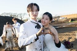 過酷な婚前合宿サバイバル番組『ウェディングウォーズ』熾烈なバトルに挑む参加カップル8組に、一問一答インタビュー！元K-POPアイドル×経営者のムン&るいカップル編