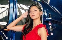 「にしたんクリニックのCM！？」初代バチェロレッテ・福田萌子のプライベートショットに驚愕！ヘリコプターで外食＆花火大会に向かう日常を披露