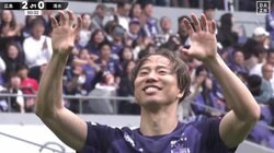 「ジャガーポーズ出た！」元日本代表FW浅野拓磨、3,759日ぶりのJ復帰弾「反応はや」「よくあのタイミングで」弾丸クロスに超反応＆絶妙ワンタッチシュート炸裂