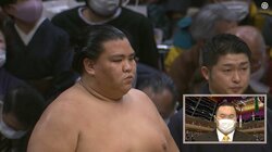 御嶽海が阿炎を下して2敗死守 間垣親方「横綱や大関より圧力のかけ方が上手い」と称賛 