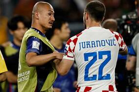 【W杯】号泣の前田大然、慰めるクロアチア選手に海外脚光「一流の振る舞い」「感動的」