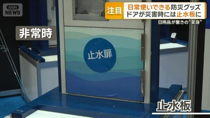 非常時には止水板