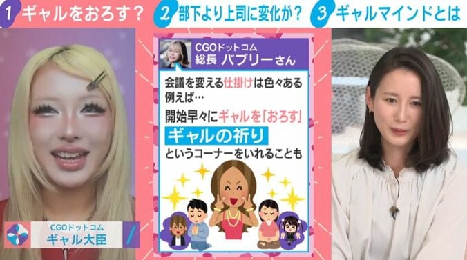 ギャル大臣さん、森川夕貴キャスター