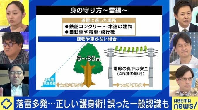 雷直撃の死亡率70％以上 「木の真下or電柱の真下or車の中」命を守る避難場所は？ 気象災害への備えをアップデートする 2枚目