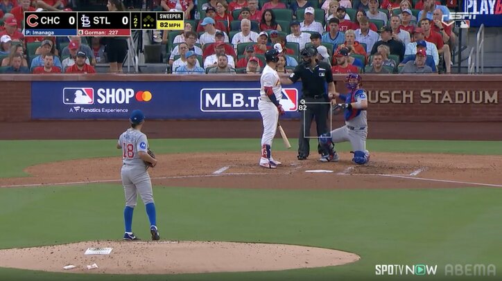 【写真・画像】「顔蹴りそうだった」今永昇太、同僚と打者走者のハッスルプレーに“呆然” 眼前でスパイクと顔面があわや交錯→驚くもブッシュを称える　1枚目