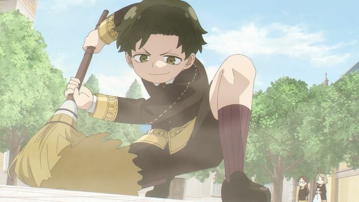 アニメ「スパイファミリー」ダミアン・デズモンド19話場面カット