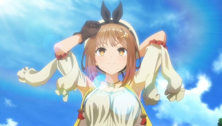 アニメ「マッシュル-MASHLE-」アニメ『ライザのアトリエ』 ライザリン・シュタウト場面カット01