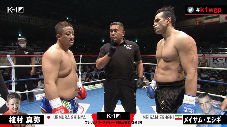 「波打つように…」重量級で“戦慄”のダウン 衝撃のスウィングフックに「こんなパンチ即死するわ…」驚きの声