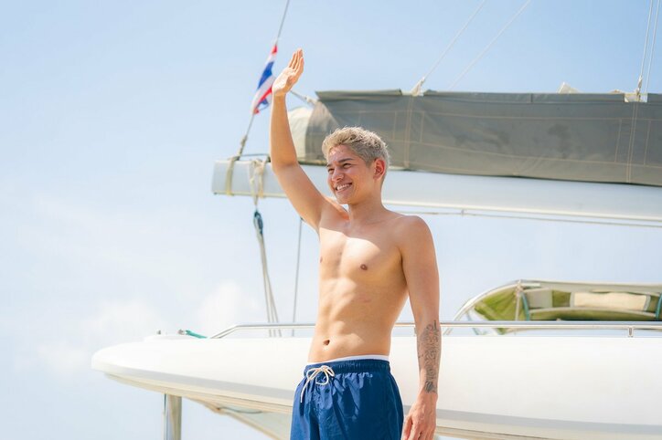 水着美女たち大興奮「カッコ良すぎてテンションあがっちゃう！」イケメン・アンドリューがリベンジ参戦