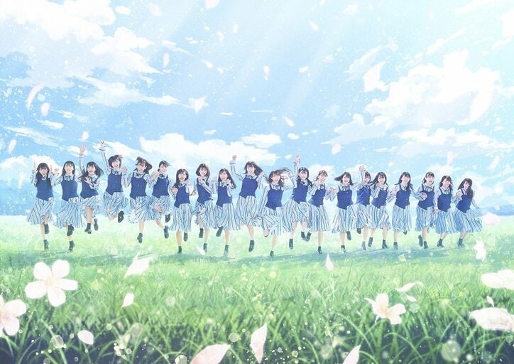 日向坂46、新アー写で青空の下爽やかに笑う＆デビューシングルジャケ写公開