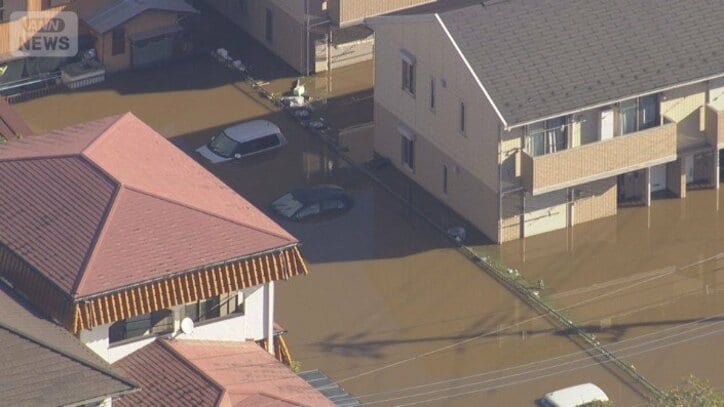 【画像まとめ】千葉・佐倉市　土砂崩れや高崎川の氾濫による冠水などが発生　台風25号の大雨の影響
