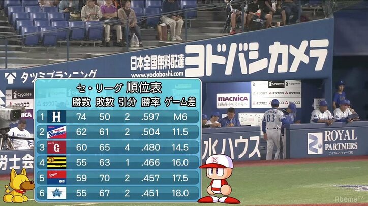 パワプロ中継に視聴者大歓喜！試合開始直後からコメント殺到「すげぇ」「完全にパワプロ」