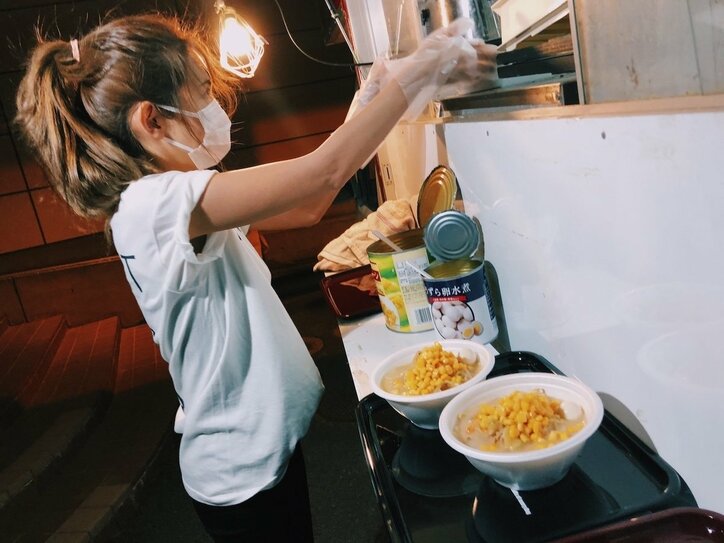 紗栄子、医療従事者にマスク2万枚寄贈 チャリティTシャツ&布マスクも販売