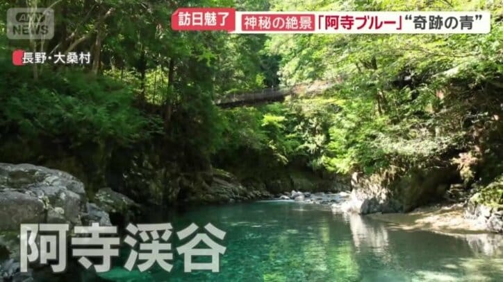 阿寺渓谷
