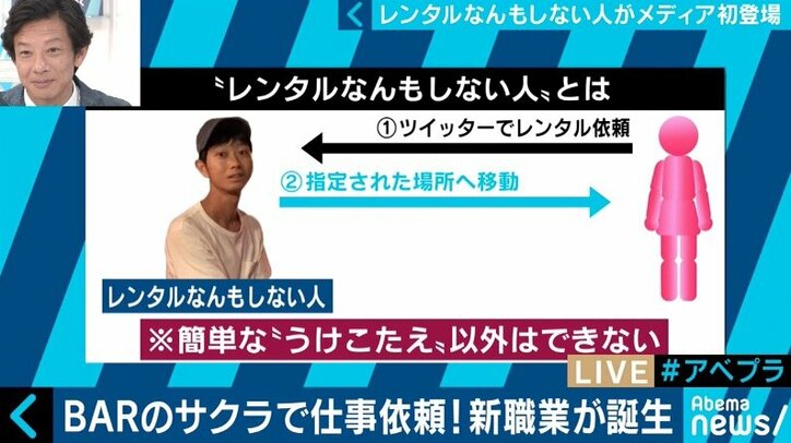 女性から「ただその場にいてほしい」という依頼多数…自分自身をレンタルに貸し出す34歳の妻子持ち男性