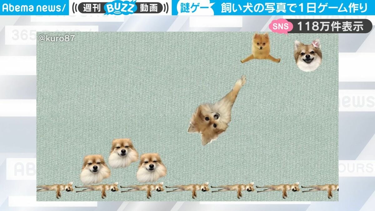 犬 ペット自作ゲーム