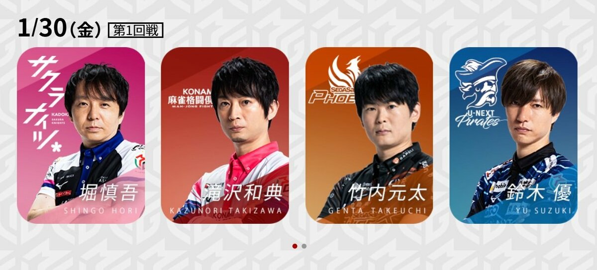 上位の争いも熱い！3位・KONAMI麻雀格闘倶楽部 VS 4位・セガサミー