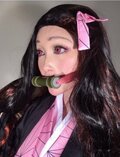 叶美香「鬼滅の刃」コスプレ第3弾は“幻の禰豆子”！ ファンのリクエストに「少しでも癒されて」