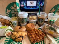 もえのあずき『スタバの大食い♪』