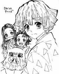 中川翔子、「鬼滅の刃」のファンアートを披露